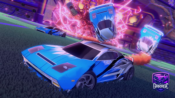 A Rocket League car design from Frylet79