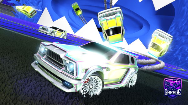 A Rocket League car design from Guillotiere69_
