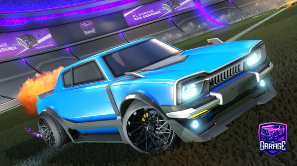 A Rocket League car design from bing_chilling209