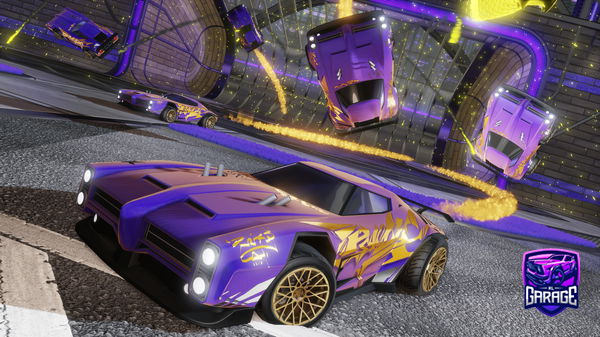 A Rocket League car design from Mvshv