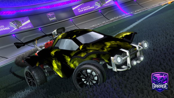 A Rocket League car design from Fennec__18