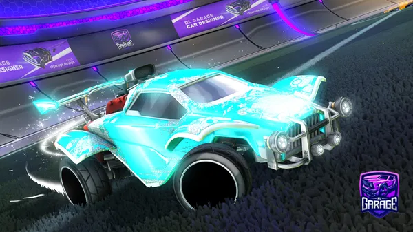 A Rocket League car design from Sharkie-Boy