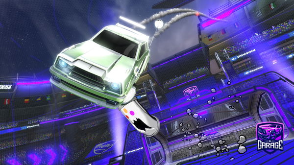 A Rocket League car design from Smecherpestenoapte