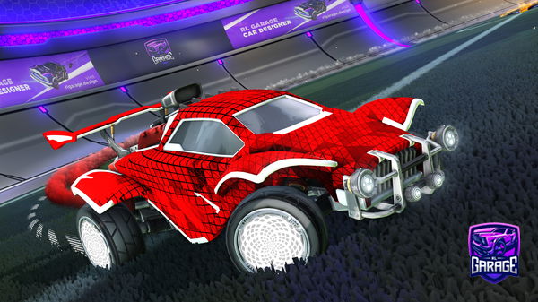 A Rocket League car design from PowerfulFlea441