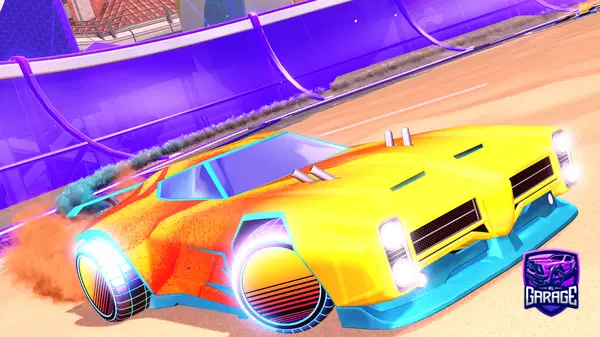 A Rocket League car design from ras_rl