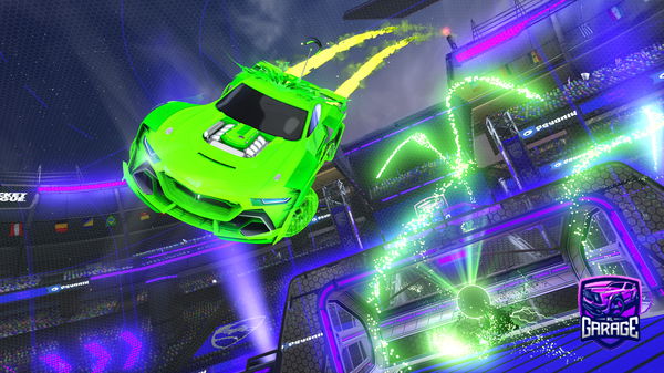 A Rocket League car design from TEABAGINATOR