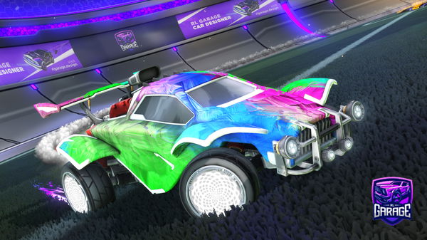 A Rocket League car design from marvelous182182