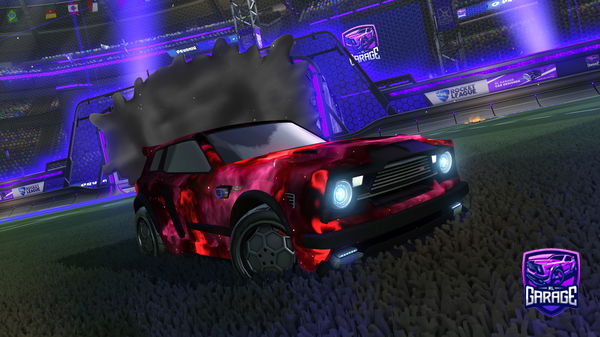 A Rocket League car design from Dennii