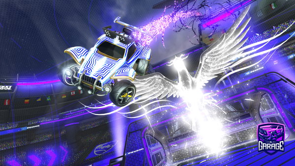 A Rocket League car design from awsomelawyer