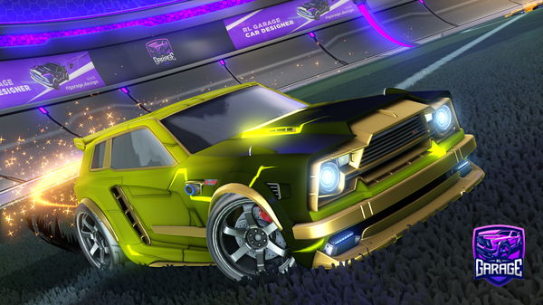 A Rocket League car design from BlackLungSanji