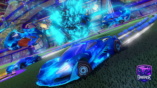 A Rocket League car design from gabin8