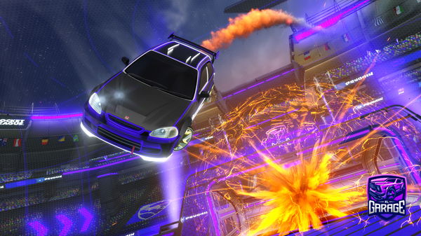 A Rocket League car design from hsjfjsjnsnd