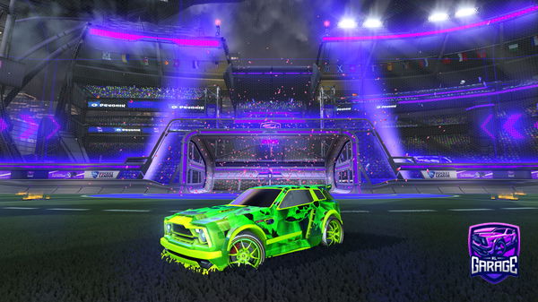 A Rocket League car design from dangerduck