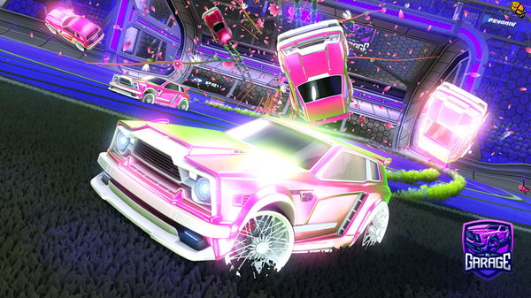 A Rocket League car design from xrimed