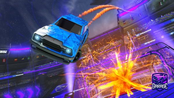 A Rocket League car design from synx1234