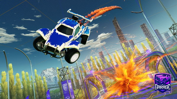 A Rocket League car design from Habibi1333