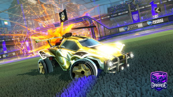 A Rocket League car design from VagueMoolah