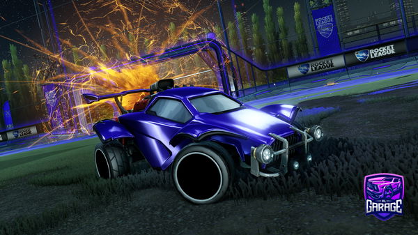 A Rocket League car design from Burstcreeper568