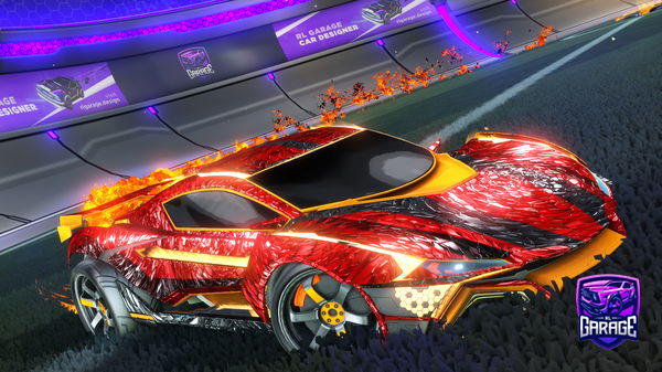A Rocket League car design from GLADIATORrl