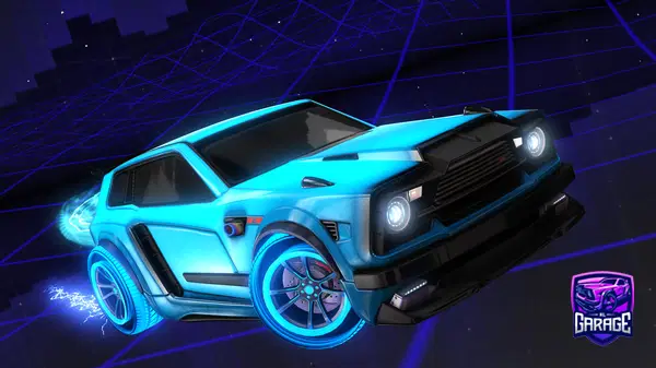 A Rocket League car design from Wrink_32