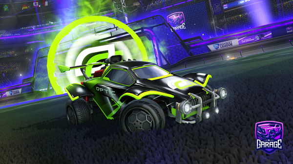 A Rocket League car design from Mallart