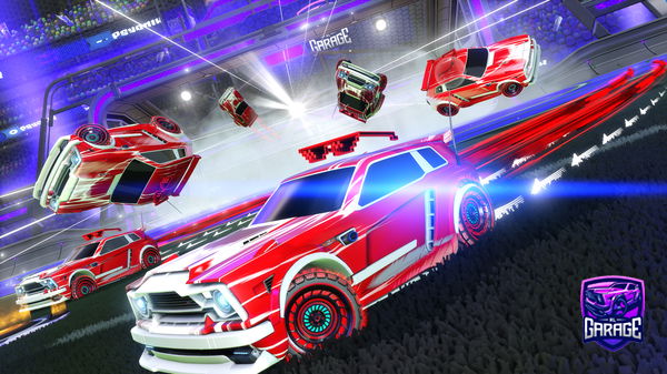 A Rocket League car design from Carnage808