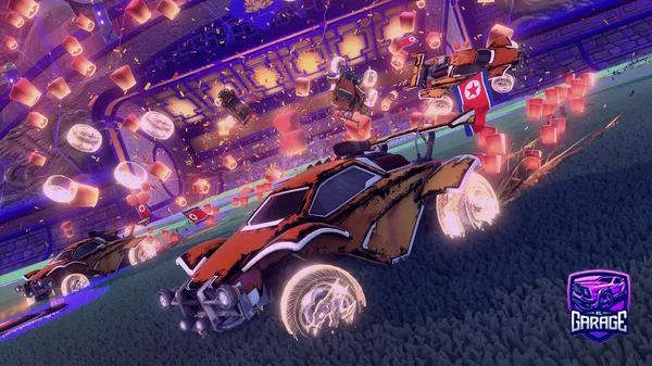 A Rocket League car design from CJR2