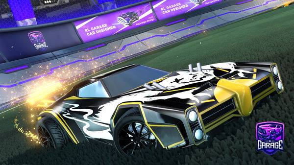 A Rocket League car design from HotIce2k