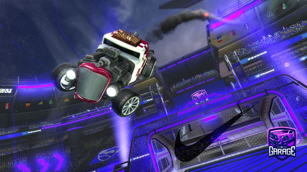 A Rocket League car design from Mitoka_on60FPS