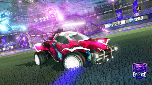 A Rocket League car design from SpectralE001