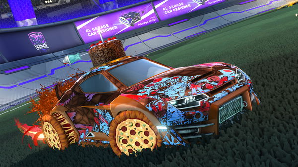 A Rocket League car design from SuperMommy