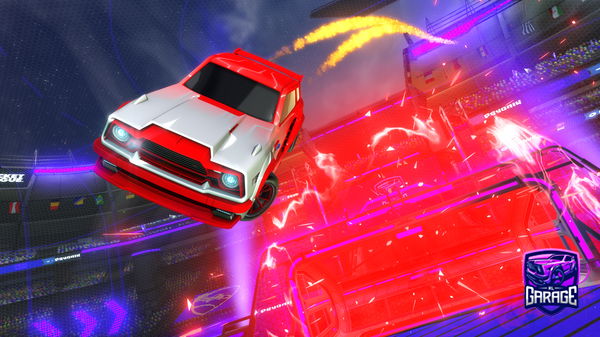 A Rocket League car design from Xvlada16