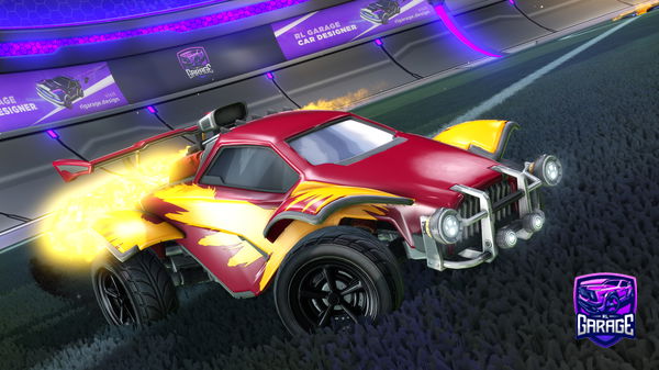 A Rocket League car design from Nightfaller_45