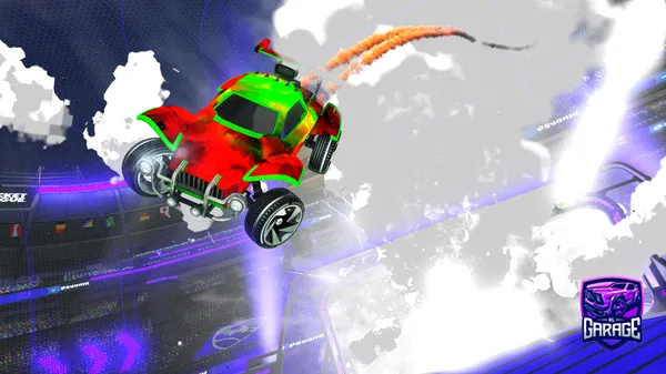 A Rocket League car design from Crazy_Cars