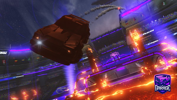 A Rocket League car design from BlekiPro256
