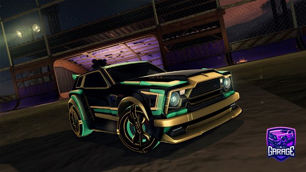 A Rocket League car design from greenny