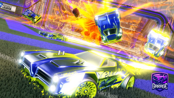 A Rocket League car design from AkanoBR