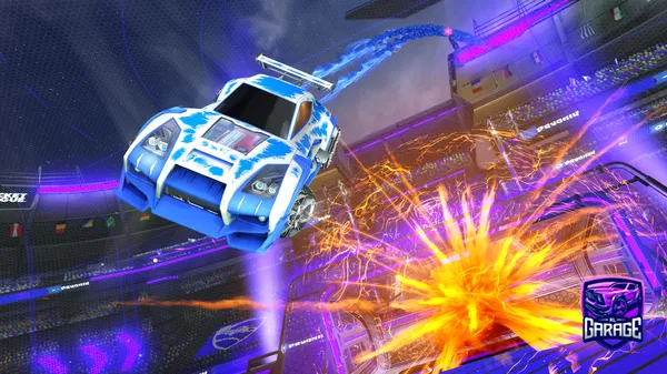 A Rocket League car design from Shooteo2313