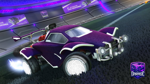 A Rocket League car design from theokons