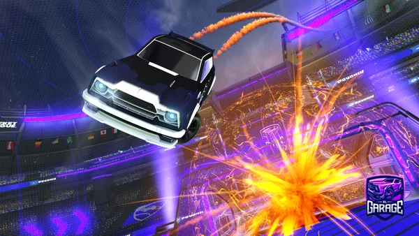 A Rocket League car design from rubenvz