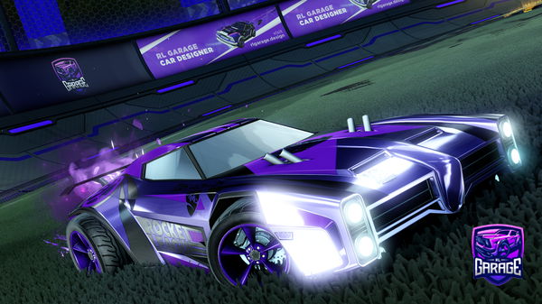 A Rocket League car design from DunYT