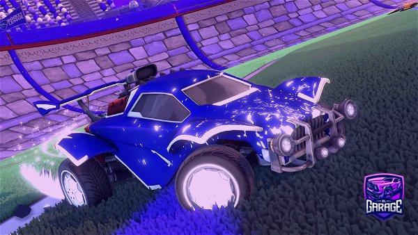 A Rocket League car design from MTS_OZONE
