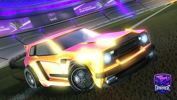 A Rocket League car design from Xdcrossfighter71