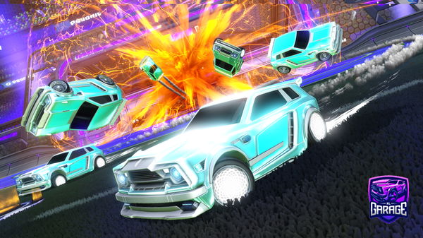 A Rocket League car design from Dre2drippy3763