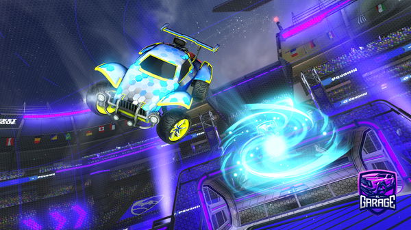 A Rocket League car design from DCFS-Orphan