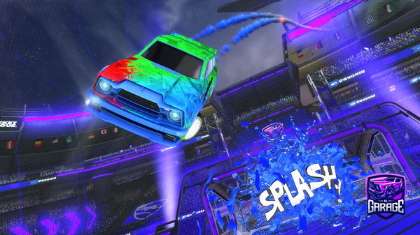 A Rocket League car design from callyg