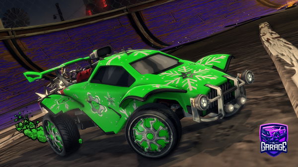 A Rocket League car design from RLGarage