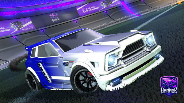 A Rocket League car design from Rustyman839015