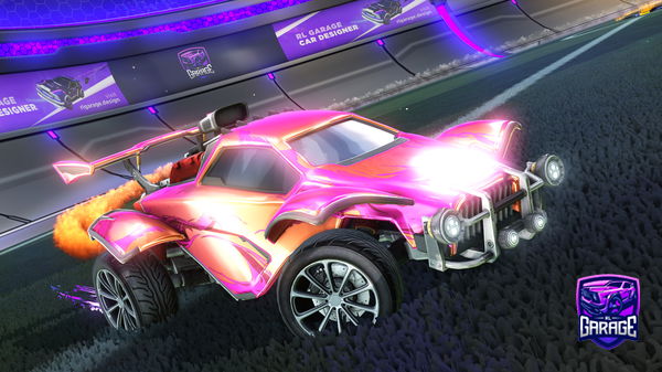 A Rocket League car design from KICKSY-HZYSX