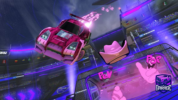 A Rocket League car design from GirlSkullCrusher